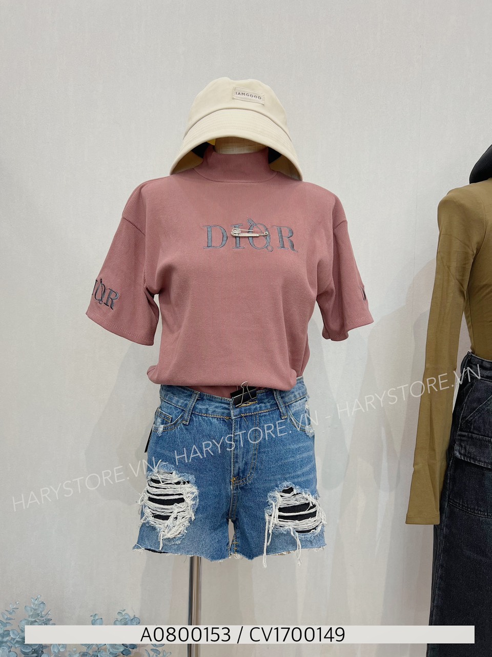 Giảm giá Áo phông nam Dior có cổ logo thêu BeeCost #8 Giảm giá Áo phông nam Dior có cổ logo thêu BeeCost